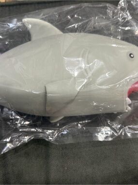Play Right Jumbo Stretchy Shark Rubber Stress Toy Squishy Sensory New Sealed